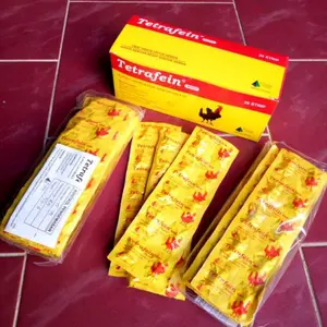 TETRAFEIN obat ayam sakit snot ngorok crd dll
