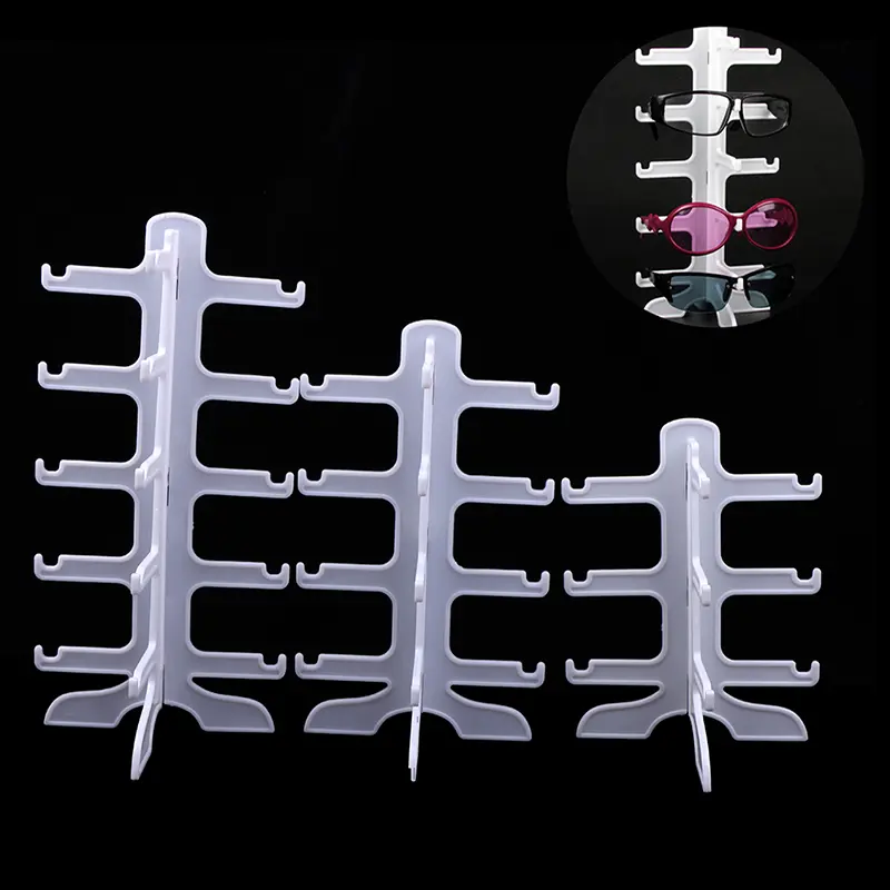 Giá Đỡ Kính Râm, Đế Trưng Bày Kính Kính Mắt Quầy 3 * 4 / 5 Tầng, Giá Sắp Xếp Trưng Bày 0