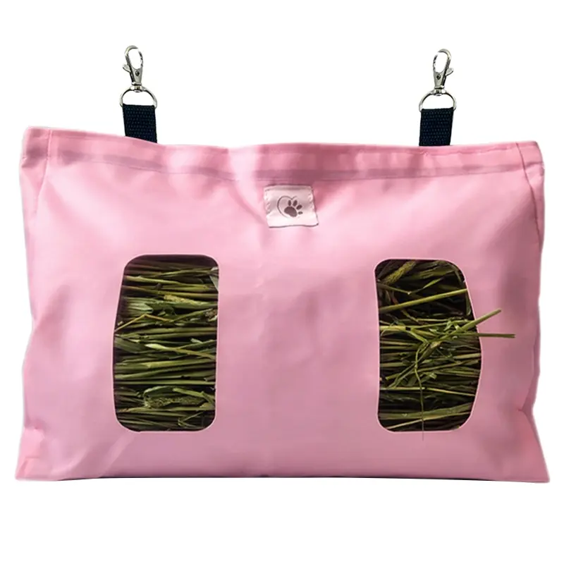 HNKJ Rabbit for Hay Feeder Bag Hamsters for Hay Storage Waterproof Bag for Small Anim