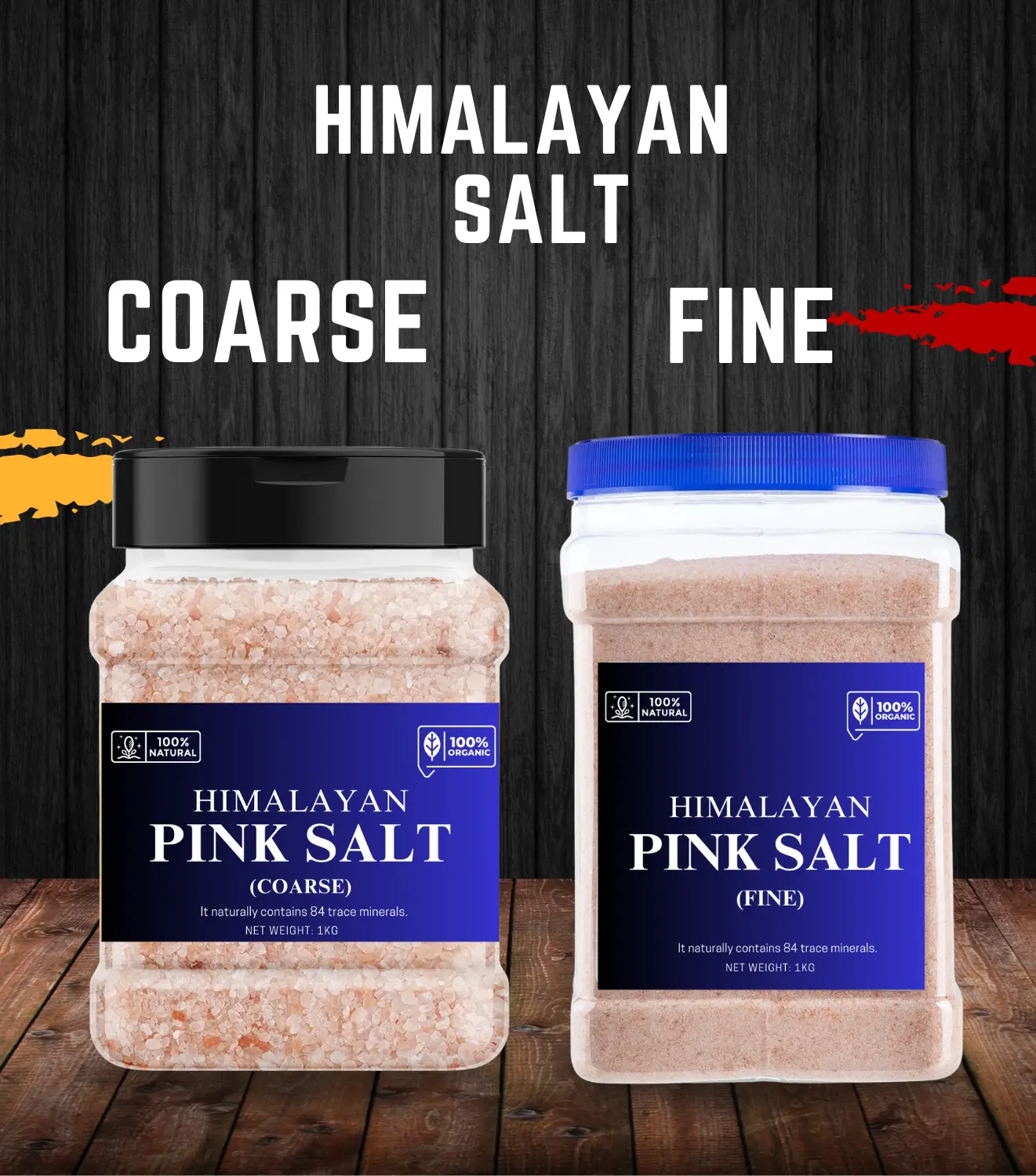 Himalayan Salt (Coarse, Fine) 500g-1kg Flavor Savory