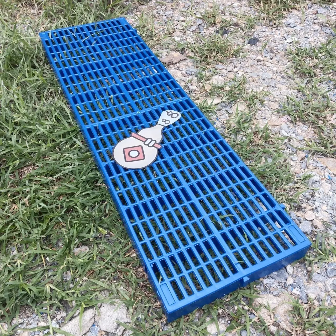 [สินค้าใหม่]แผ่นรองพื้น สแลทพลาสติก [100x30x5ซม]กรง กรงหมา แผ่นกันลื่น แผ่นรองกรง แผ่นปูพื้น สัตว์เลี้ยง กรงสัตว์