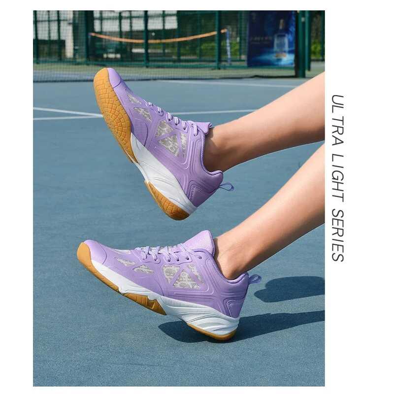 Product Introduction of Brand New Professional Volleyball Sneakers Badminton Shoes Table Tennis Breathable Outdoor Sports Training Comfortable 32