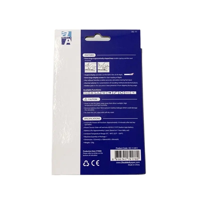 Máy tính Double A 12 số DC-11 và DC-12. 3