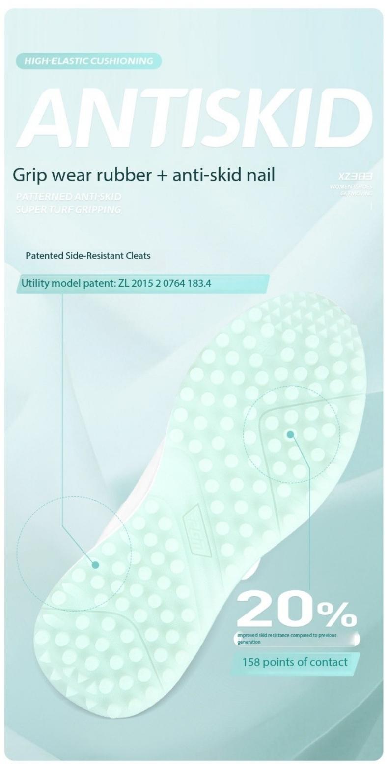Product Introduction of [PGM] Golf Shoe Summer Women's Shoes Waterproof Knob Women's Sports Shoes Non-Slip Shock-Absorbing Lightweight Nail-Free Shoes Xz363 11