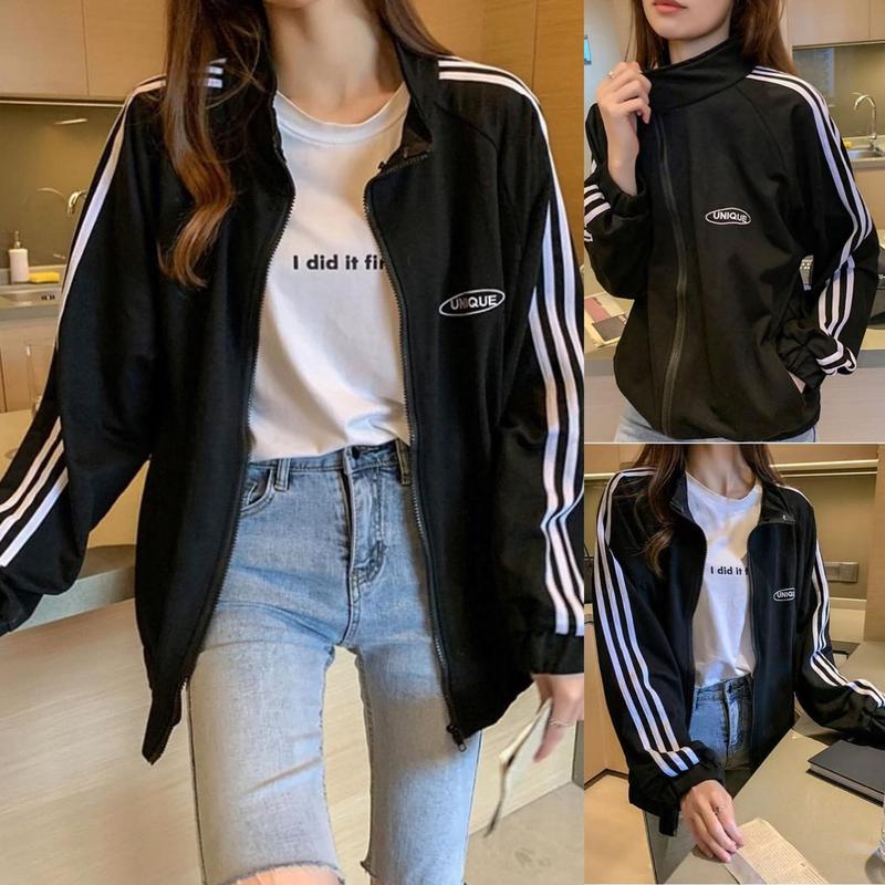 jaket overszie wanita - UNIQUE JAKET OVERSIZE KOREAN STYLE fashion terbaru Fit Fleece 0