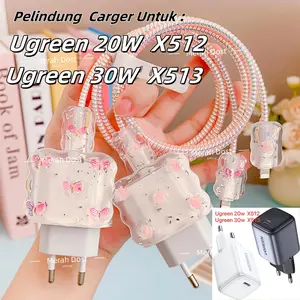 TERLARIS Pelindung Charger Ugreen 20w X512 Ugreen 30w X513 Motif Baru / Pelindung Charger Ugreen gan