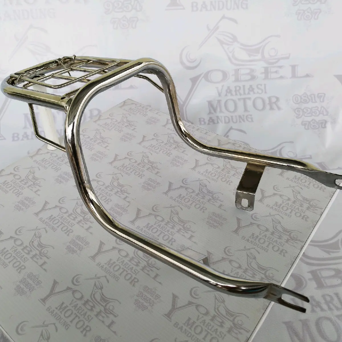 BEHEL BRACKET BELAKANG HONDA C70 C 70 DAN RUBAHAN MOTOR LAINNYA Crom Motorcycle