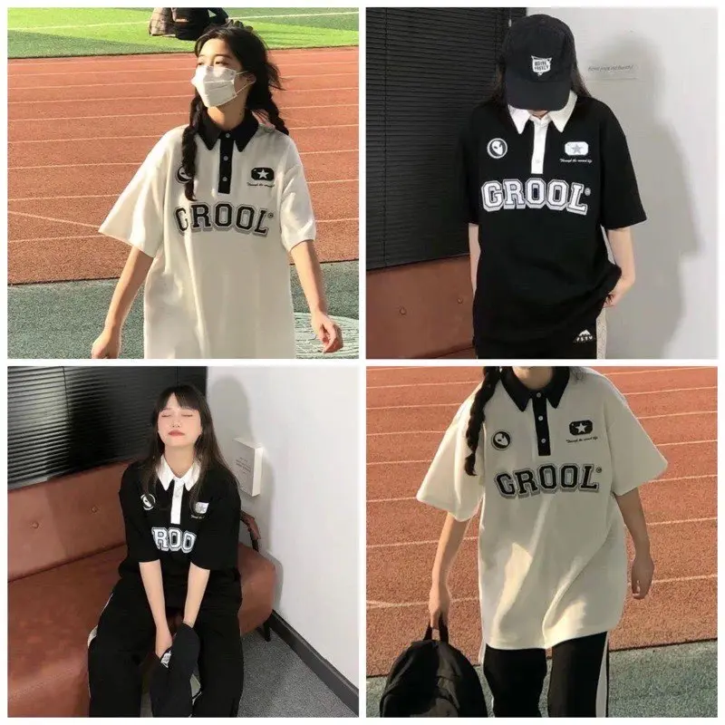 Áo Thun Có Cổ Áo Polo Freesize - CROOL