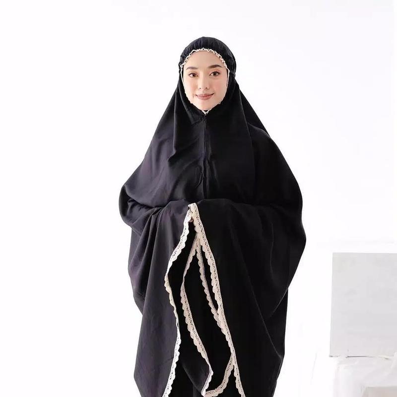 Product Introduction of Mukena Traveling Hyget Polos Variasi Renda 2