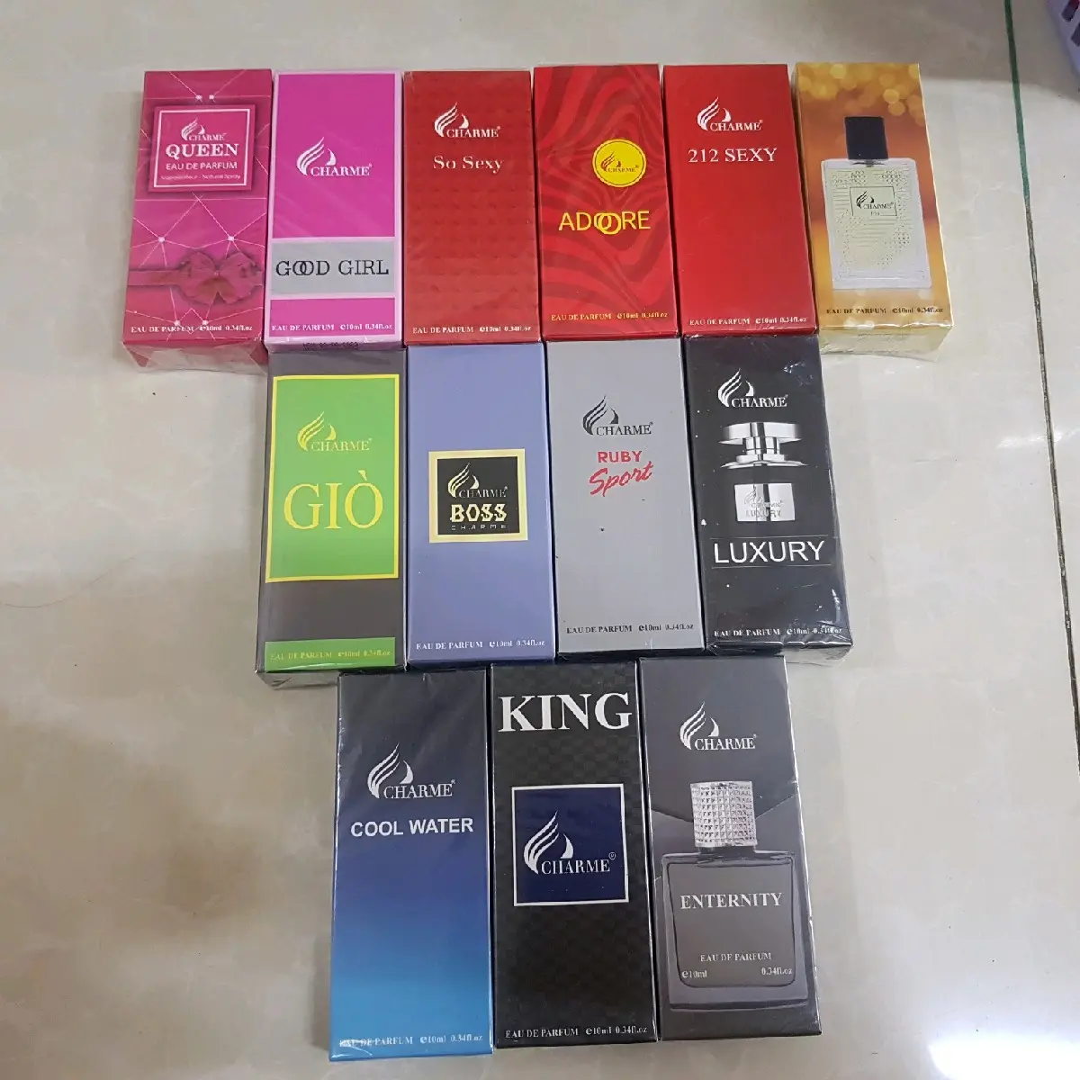 Nước hoa charme chai nhỏ 10ml
