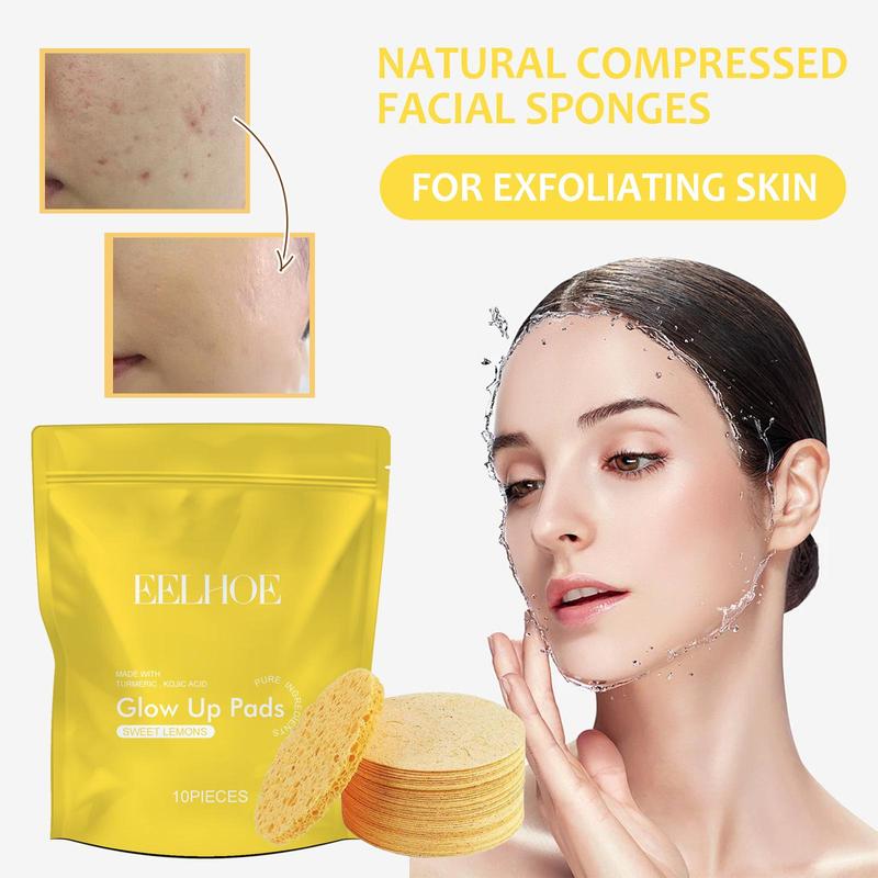 Product Introduction of Turmeric Cleansing Pad Deeply Cleanses Skin, Removes Dirt, Controls Oil and Softens Exfoliated, Tender Skin 20