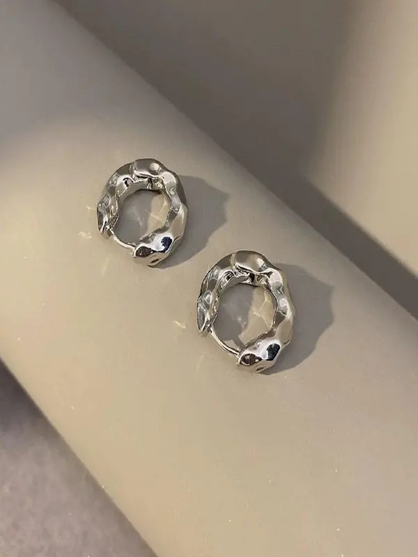 Vintage Minimalist Hoop Earrings, Fashionable Jewelry for Women & Girls for Party, Daily Decor, Trendy All-match & Exquisite Jewelry for Birthday Gift 4
