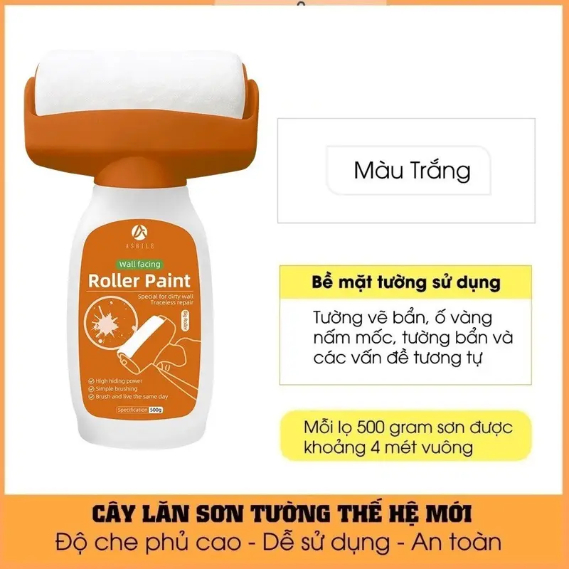 CÂY LĂN SƠN SỬA TƯỜNG xóa bỏ mọi vết bẩn, nấm mốc trên tường 2