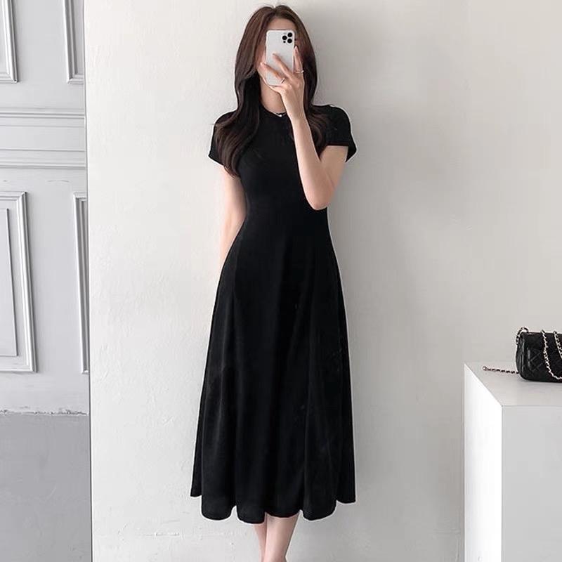 Váy body 6 mảnh chất bogen dày dặn rũ váy