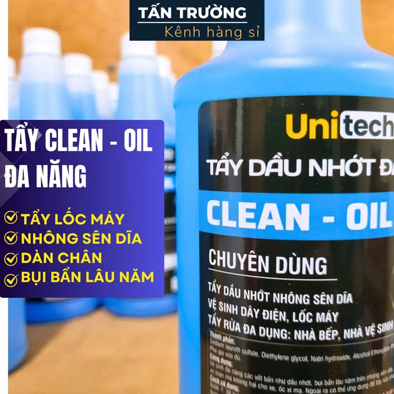 Combo 5 món Rửa Sên & Rửa Xe UNITECH (Motobike cleaner dung dịch tẩy lốc máy 850ml + xà bông 1 lít + cọ sên + găng tay san hô + vòi xịt) đầy đủ phụ kiện như hình 5