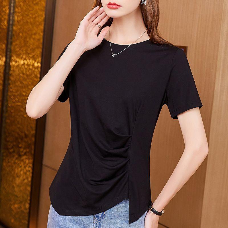Product Introduction of T-shirt women's summer Korean version short sleeved new top Fashion Womenswear 2