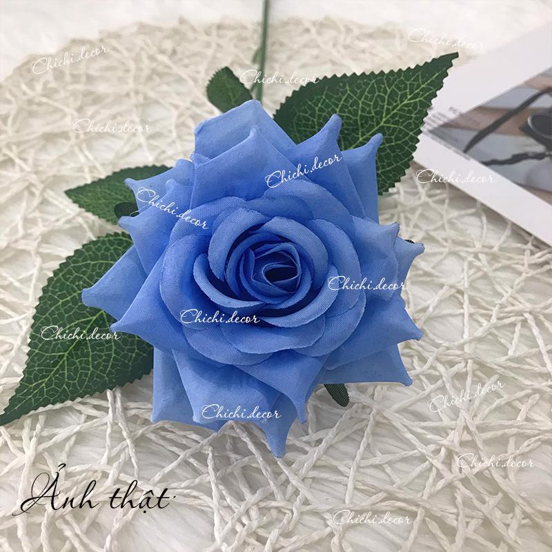 Product Introduction of ( MUA 1 COMBO TẶNG 2 CÀNH HOA) Combo 15 hoa hồng + bình cắm hoa (nhựa cứng) cao cấp decor, trang trí nhà cửa 11