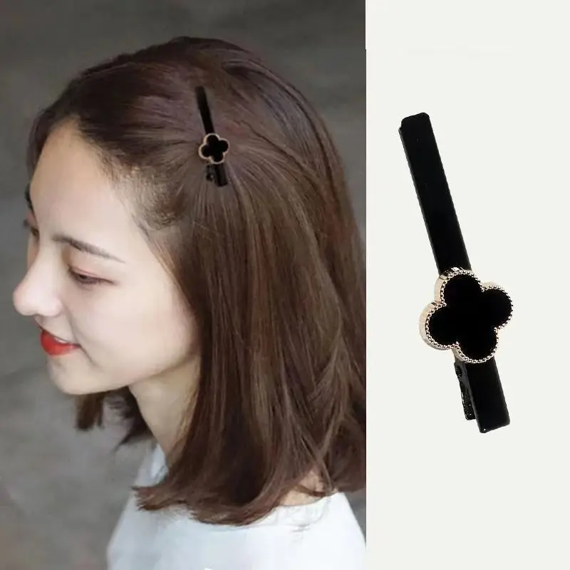 1PC Kawaii Lovely Camellia Headdress Fairy Girl Women Hair Clip Flower Hairpin Duckbill Clip Barrettes Hair Accessories
