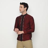 Gambar (LAST CALL) Platini Kemeja Koko Bordir Timbul Pria Lengan Panjang Polyester 96949 - S dari Platini Official Store Kota Administrasi Jakarta Utara 2 Tokopedia