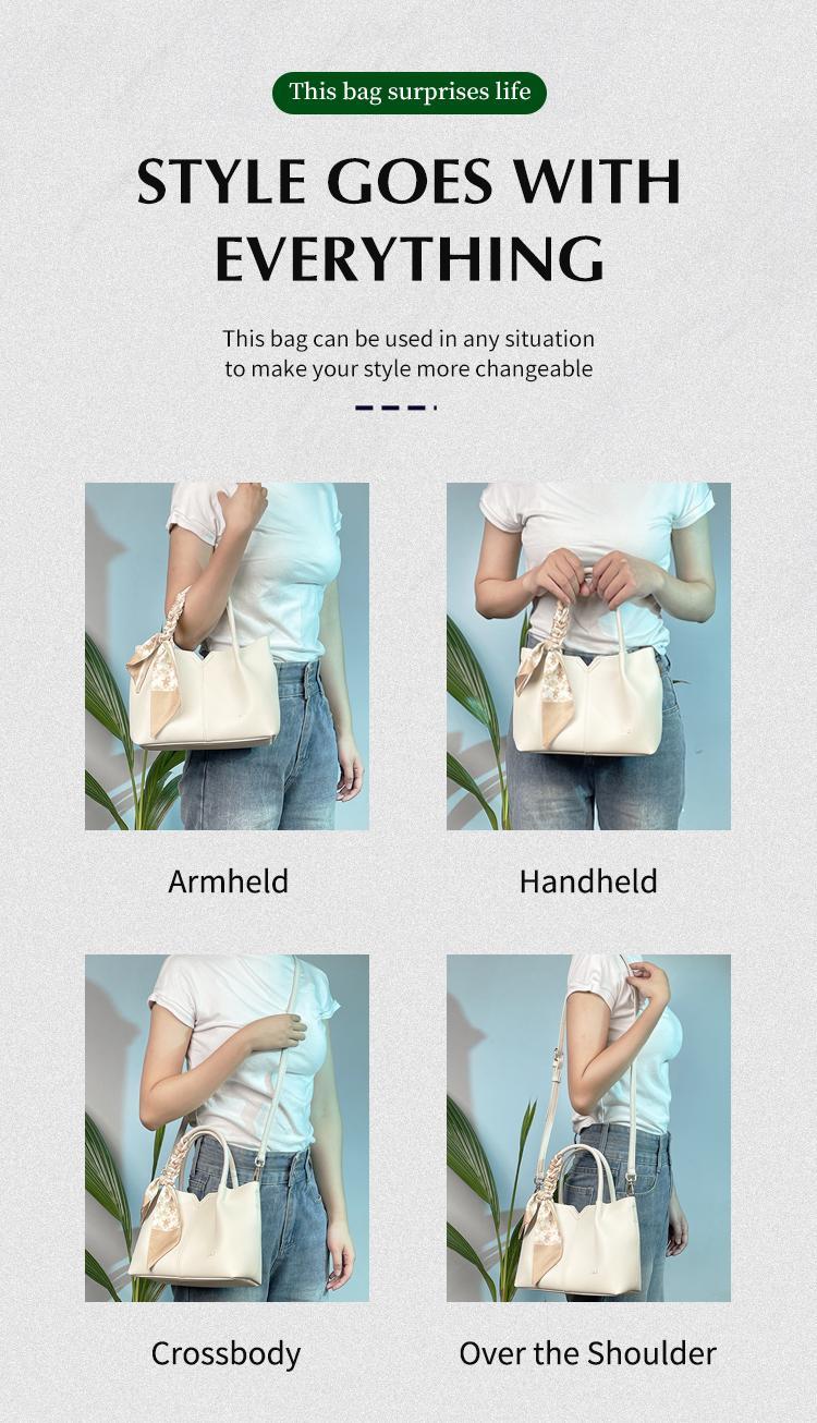 【G&Z】Tas Wanita / Tas Tangan / Tas Fashion 2025 / Casual Sling Bag / Tas Selempang / Shoulder Bag Mewah (GRATIS Syal Pita)