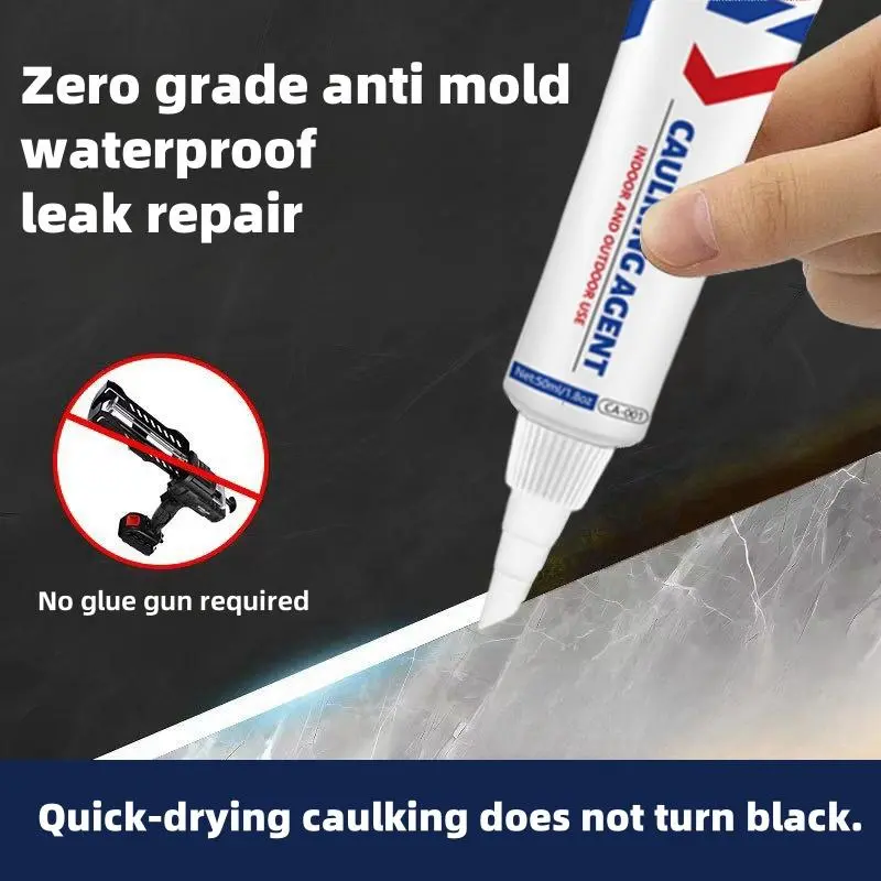 Waterproof Tile Filler, 1 Set Tile Sealant, Tile Repair Agent, Multifunctional Tile Glue, Tile Maintenance Tool for Bathroom & Living Room 2