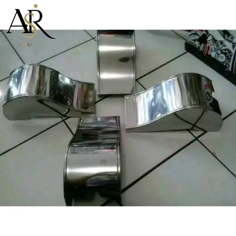 Tabokan Tutup Filter Udara Motor Fiz R Force 1 Ss2 Terbuka Stainless Anti Karat Motorcycle 3