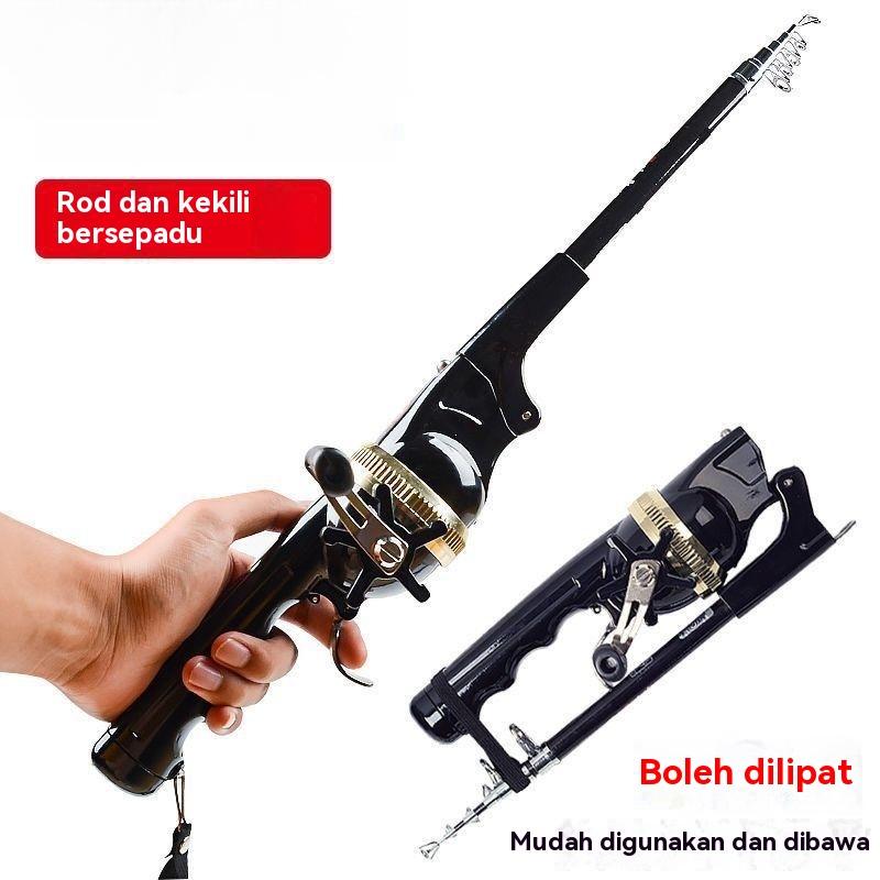  Cần Câu Cá Gấp Gọn Và Cầm Tay Kích Thước Nhỏ Tích Hợp Thích Hợp Để Đúc Dài Câu Cá Biển máy  ngang cần  câu  lure mini  fishing  rod máy  ngang  lure ul  rút  gọn 