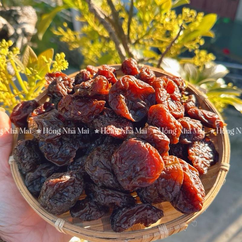  Ô Mai Mận Sấy Dẻo Nguyên Quả- Không Hạt- Hồng Nhà Mai - Chua Ngọt- Ăn Vặt -Food Snack 