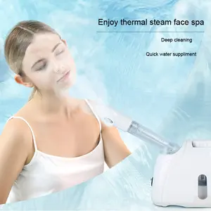 Steamer Wajah Humidifier Pelembab - Alat Facial Sauna untuk Whitening & Deep Cleansing, Perawatan Spa Portable