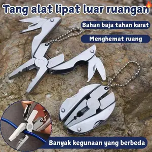 Tang Lipat Multifungsi – Tang Punggung Kura-Kura Portabel, Alat Perbaikan & Berkemah Kecil dan Praktis untuk Luar Ruangan