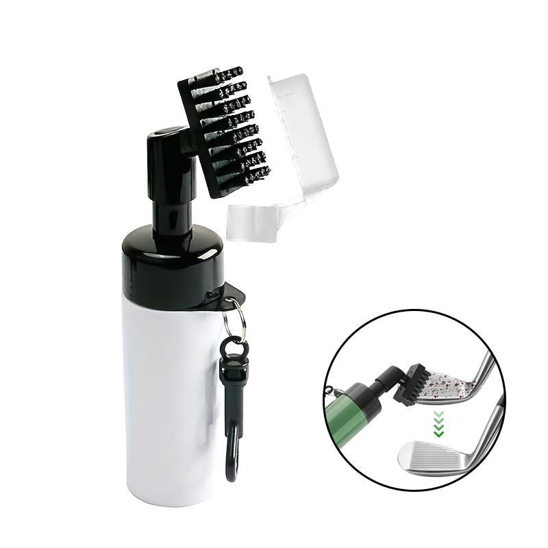 2 in 1 Golf Club Cleaning Brush with Water Spray Bottle, 1 Count Portable Golf Club Cleaning Tool, Professional Golf Accessories for Home & Outdoor, Cleaning Supplies 7