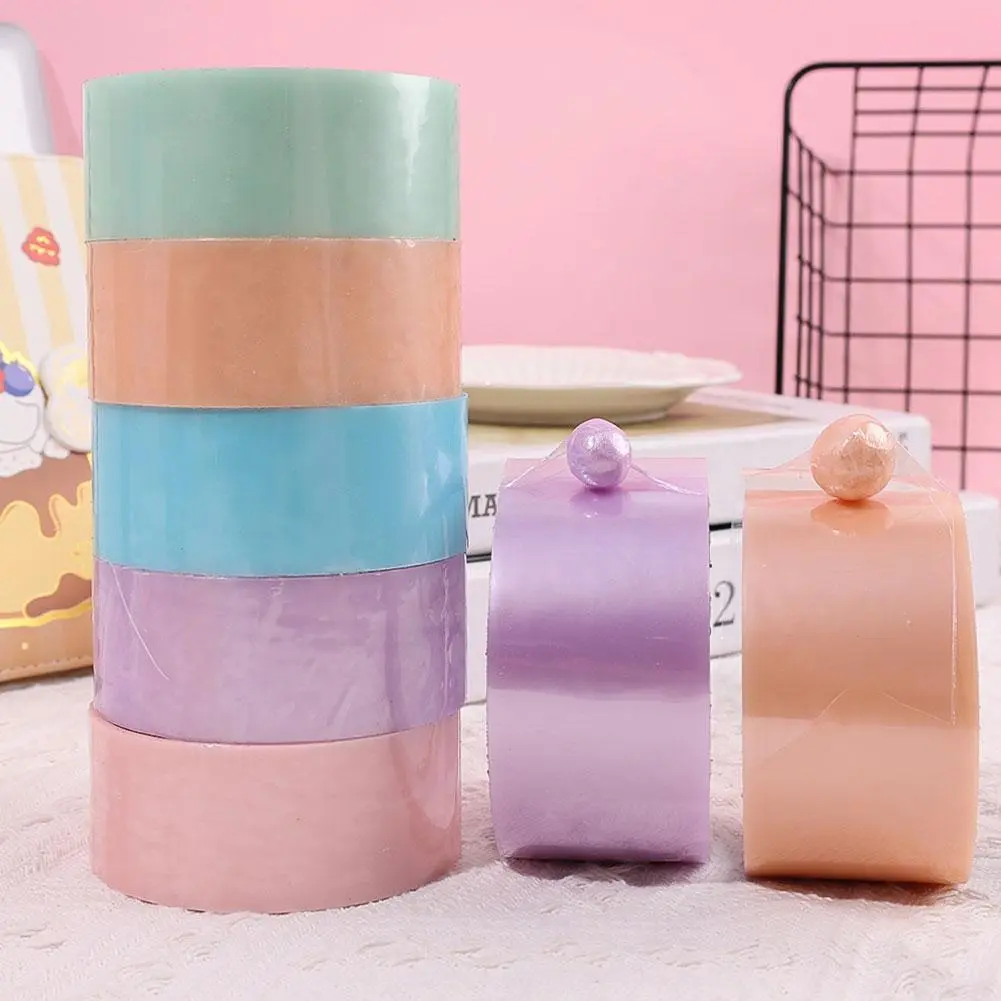 Sticky Ball Rolling Tapes Completely Stretched Diang Ball Tape Macaron Color General Craft Present Stationery
