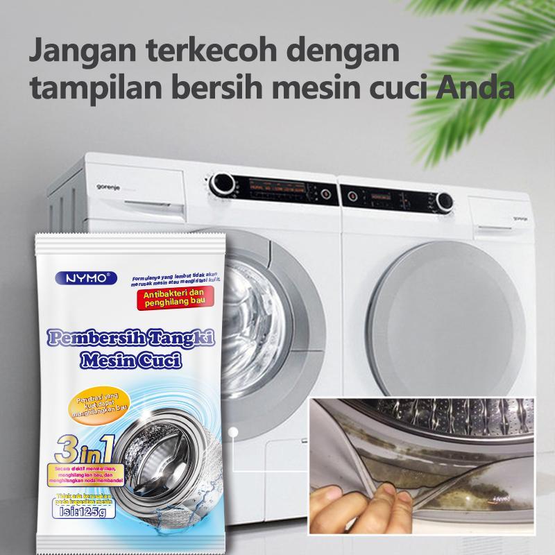 2 - COD BARU A Pembersih Mesin Cuci Mesin Basuh Cleaning Washing Machine Cleaner Premium Sabun Pembersih Detergen Mesin Cuci Clothes Washing Pembersih mesin pakaian baju