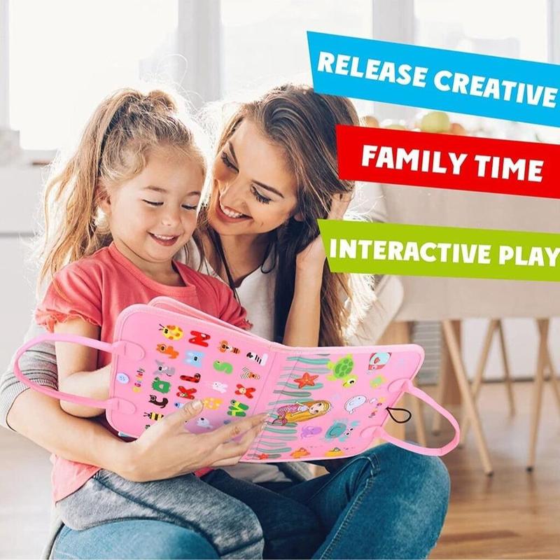 Product Introduction of Baby's Creative Toy, 1 Set Fun Early Learning Handheld Activity Sensory Educational Board Toy for Babies and Toddlers, Valentine's Day Gift 9