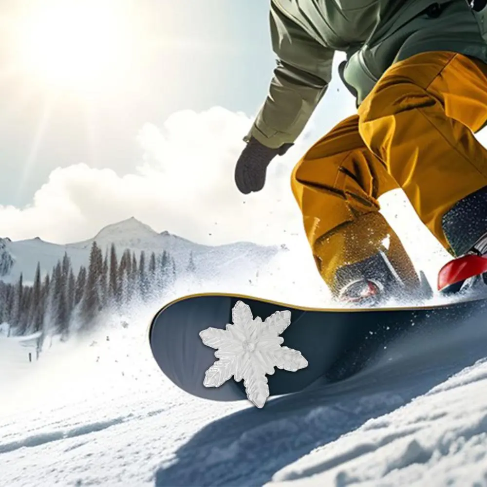 Snowboard Traction Stomp Pad Ski Decal Sticker PVC Single Leg Snowboard Mat Fixing Stickers Snowboard Step Pad for Men