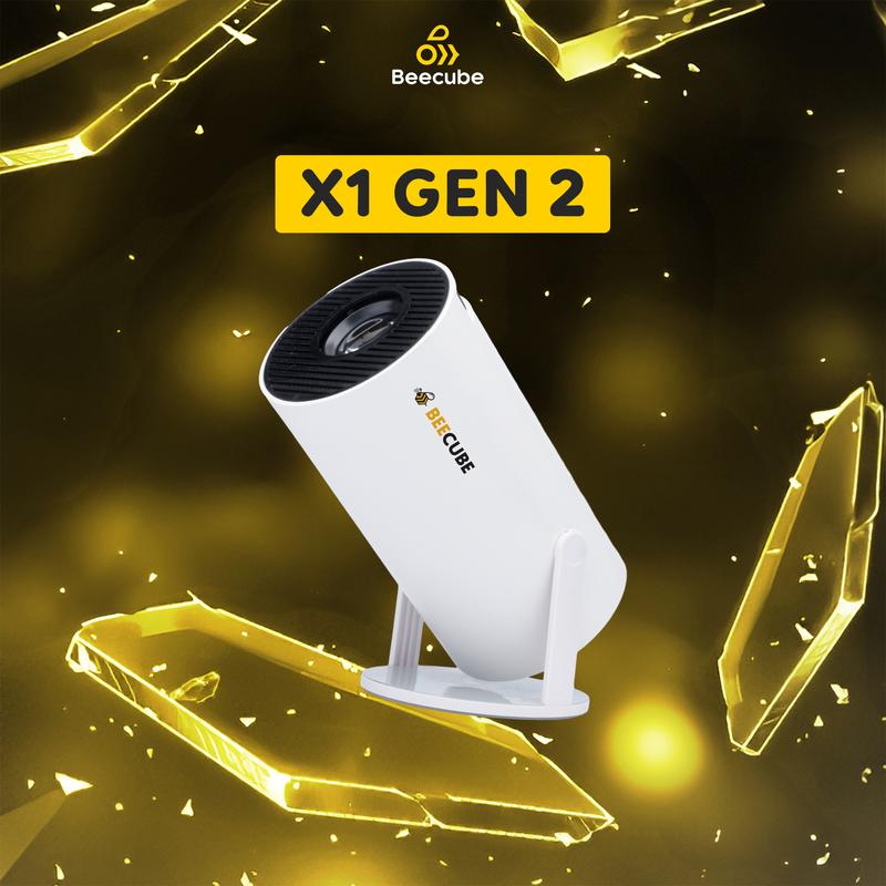 [ BEECUBE LIVE] Máy Chiếu Mini Cao Cấp Beecube X1 Gen 2  - Bảo Hành 1 Đổi 1 Trong 12 Tháng, Máy Chiếu Tích Hợp Âm Thanh Projector Kem Projector Kem