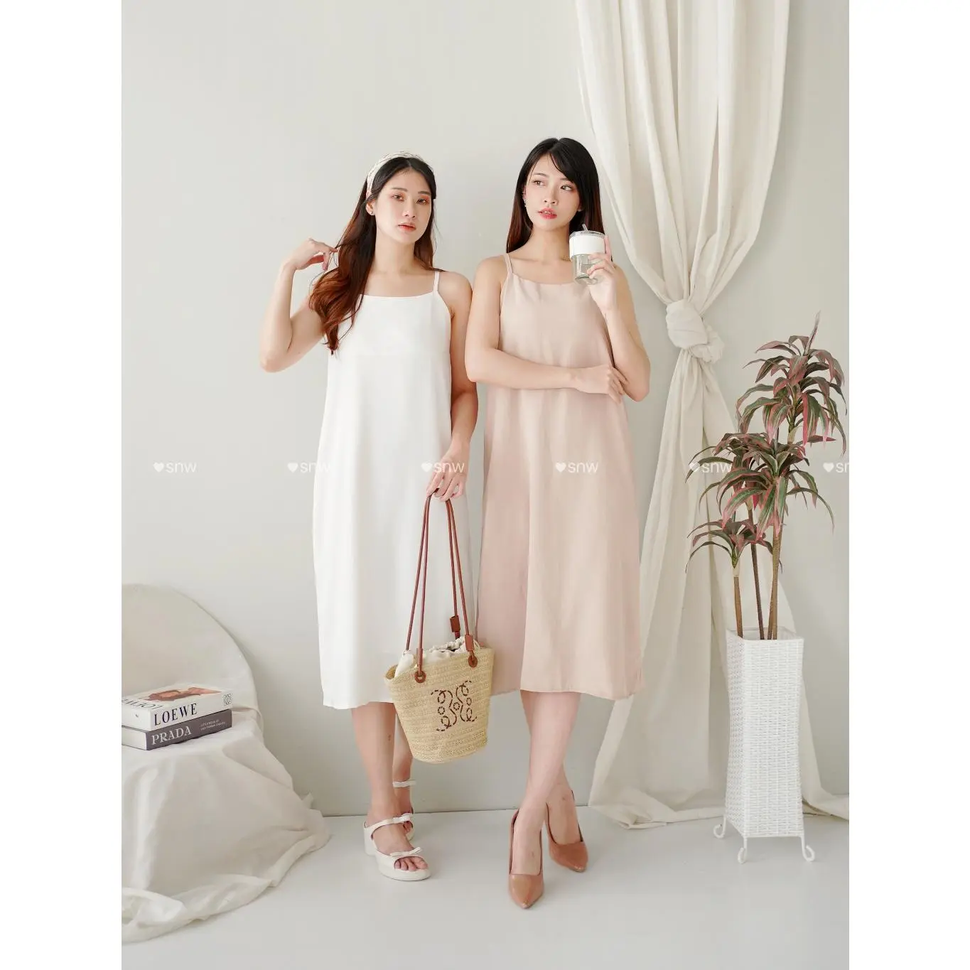 Kiara Tanktop Dress Tali Spaghetti // snw // casual dress inner