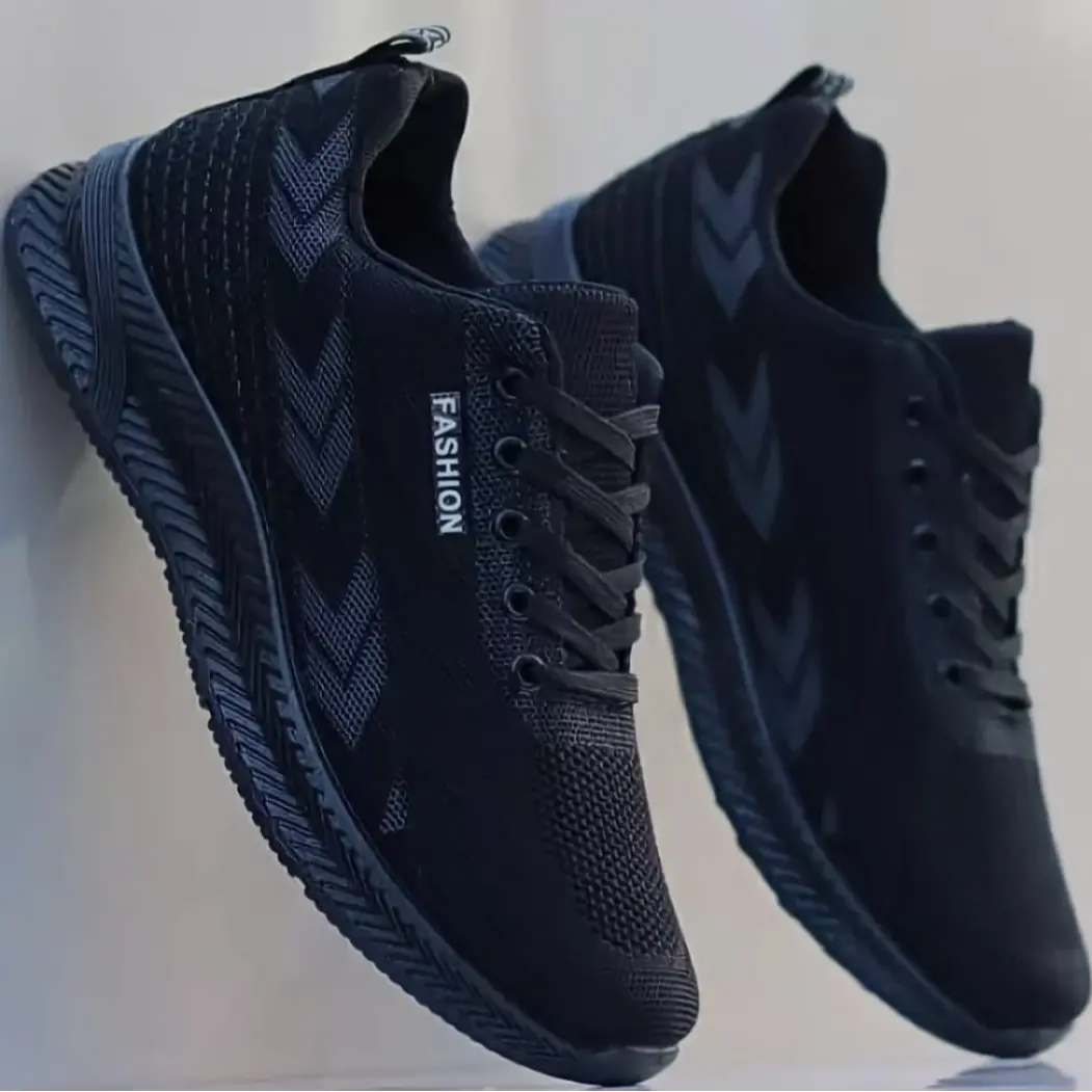Shoestea. Sepatu Sneakers pria / Sepatu Sneakers Kasual Pria Motip Panah Trendy