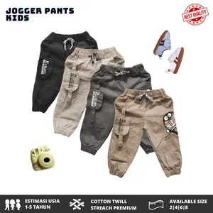 Celana Jogger Katun Karakter Anak Bayi Usia 1-7 Tahun Termurah Terlaris Bisa COD Bahan Cotton