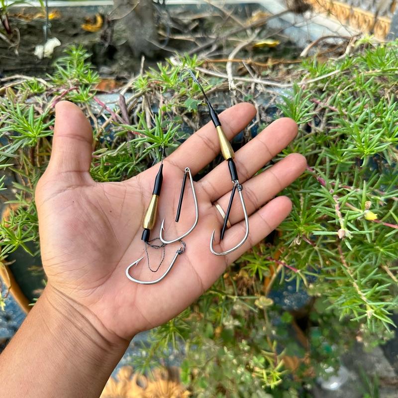 LƯỠI CÂU NHÁI THẬT TLQ HÀNG THỦ CÔNG THÉP 2LI Bắt Cá Fishing Đi Câu Nam