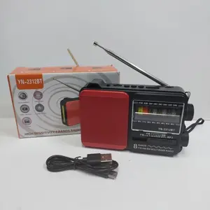 ORI COD Radio fleco F2312BT radio bluetooth mini fleco radio jadul radio cass mini bluetooth pemutar audio FM/AM/SW/MP3 multi fungsi