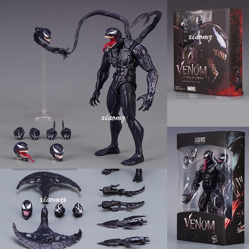 Mô Mô hình Hành Động Articulado Phim Marvel SHF Venom Ver Thay Đổi Khuôn Mặt Búp Bê Mô Hình