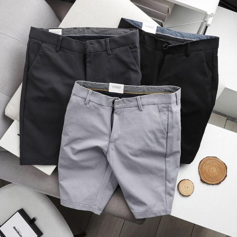 (Giá Sỉ)(Size 45-98kg) Quần Short Nam Tây Âu Cao Cấp QST01, Quần Nam Vải Co Giãn, Form Chuẩn, Phong Cách, Dễ Dàng Phối Với Mọi Loại Áo