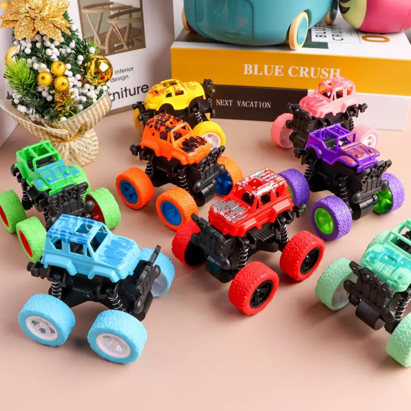 Xe địa hình quán tính, Đồ chơi trẻ em, Xe địa hình đóng thế, Bigfoot, Chống rơi, Mẫu cho bé trai Toy 2