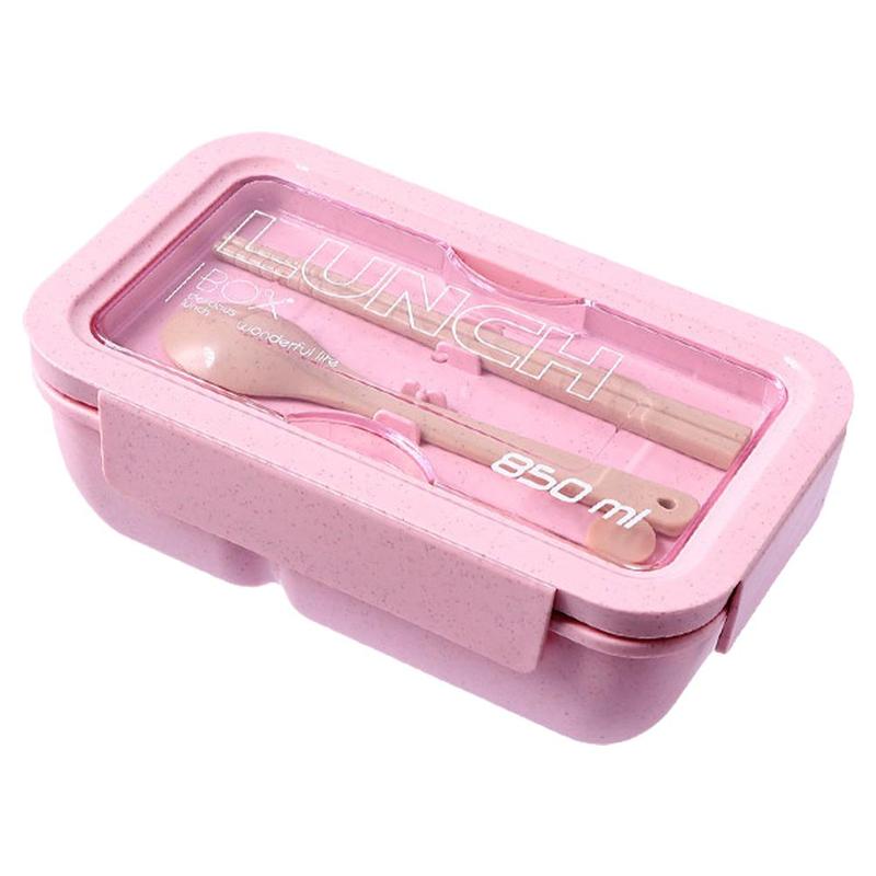 Product Introduction of 1pc Bento Box Leakproof Lunch Containers Cute Lunch Boxes For Spoon/Chopsticks Dishwasher I5X9 21