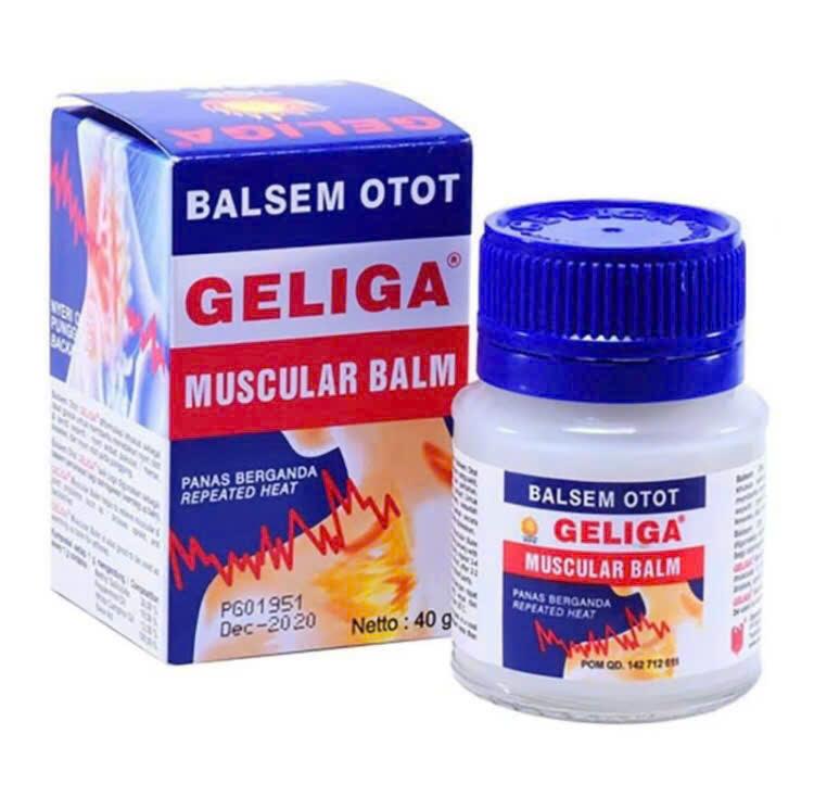 [ 2 Hủ ] Dầu Cù Là Lửa Geliga 40g/hủ dầu nóng xoa bóp đau nhức xương khớp