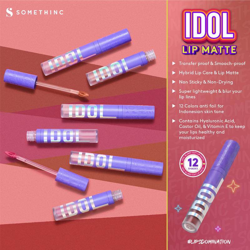 [Exclusive] SOMETHINC [2 PCS] Bundle Ombre Lips - IDOL BLURRY Soft Lip Matte 1