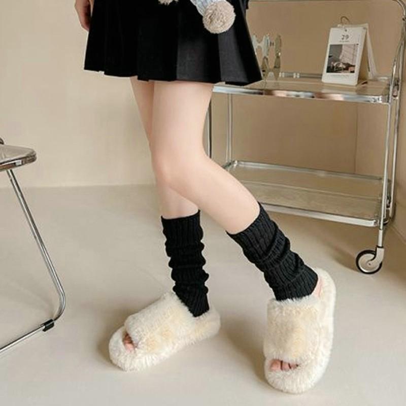 Product Introduction of Vớ Dệt Kim Ấm Áp, Phong Cách Preppy JK, Dài Qua Đầu Gối, Giữ Ấm Chân, Dành Cho Nữ, Thích Hợp Cho Mùa Thu Và Mùa Đông, Vớ Dài Lolita, 42cm 21