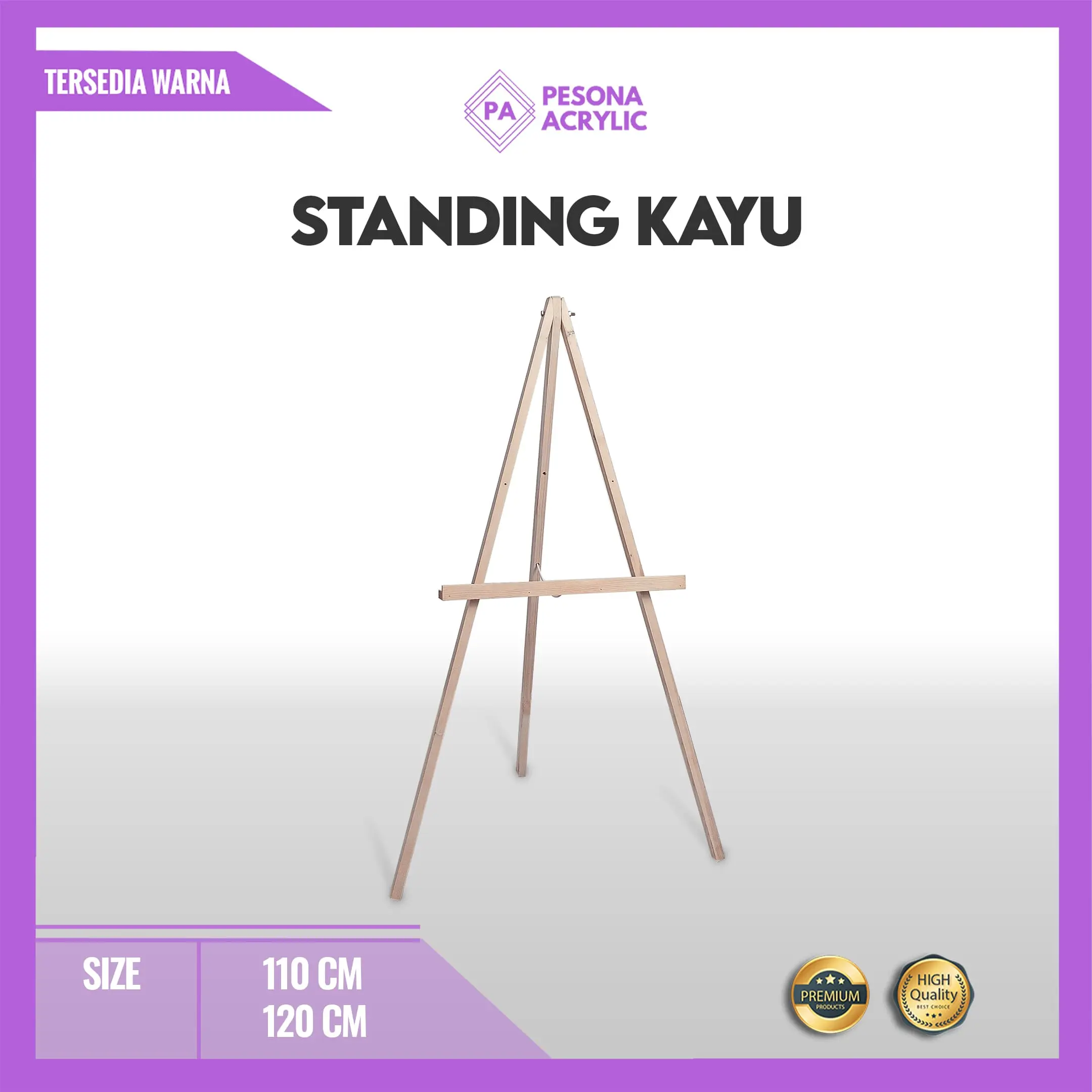 Standing Kayu Jati Belanda