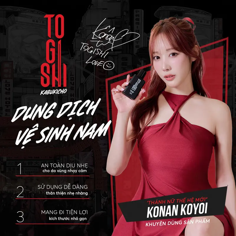 [MỚI] Dung dịch vệ sinh nam Togishi - Made in Japan, hương rừng sâu quyến rũ 100ml 3